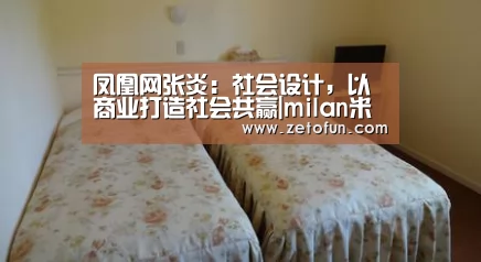 凤凰网张炎:社会设计,以商业打造社会共赢|milan米兰(图1) milan米兰app官网